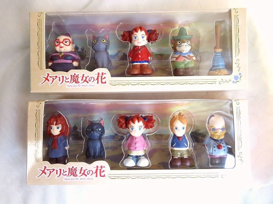 メアリと魔女の花　指人形 Amazon.co.jp: メアリと魔女の花 指人形 ゆびにんぎょうセット